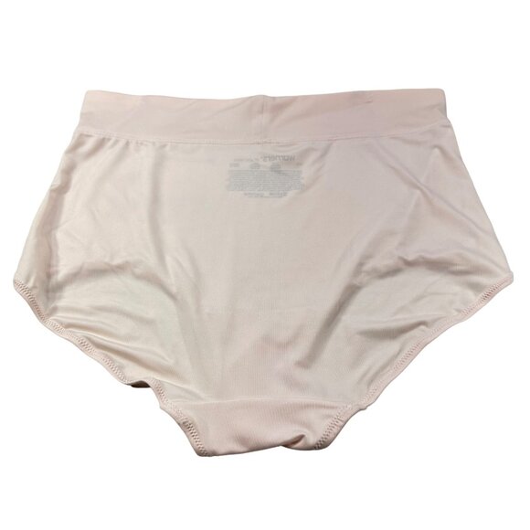 Warner's Women's Size Large 7 Panty Brief High Waist Light Pink New Without Tags - Picture 2 of 6